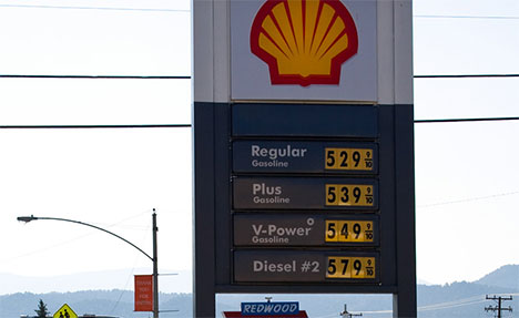 rising gas prices 2011. If you think gasoline prices